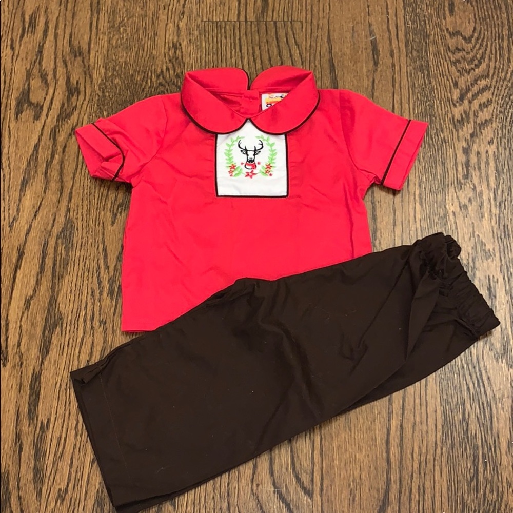 Boys Christmas 2 piece 18 month